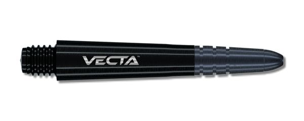 Winmau Shaft VECTA schwarz, short oder medium, 7025-101 oder 7025-201