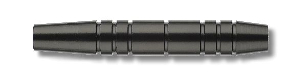 Softbarrel Karella Eco Line ELS-03 (Set), schwarz eloxiert, Gewicht 16g, Länge: 52mm